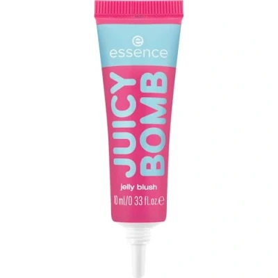 Abbildung von essence JUICY BOMB PARTY jelly blush, Rouge, Nr. 01, Pink, Einfach zu entfernen, glänzend, strahlend frisch, vegan, ohne Konservierungsstoffe, Parabene, Mikroplastikpartikel, 1er Pack (10ml)