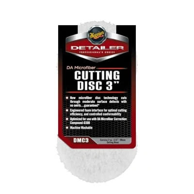 Abbildung von Meguiar&#039;s DMC3 DA Microfiber Cutting Disc 3&quot; 86mm Mikrofaseraufsatz (2er Pack)