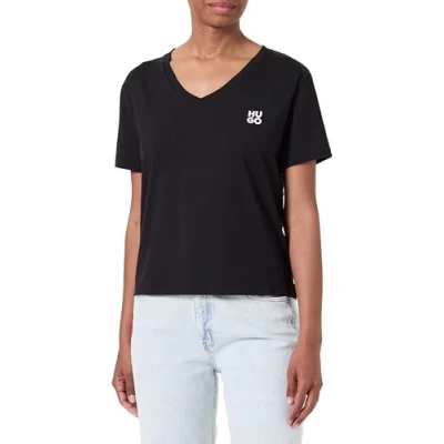 Abbildung von HUGO NIKA Nachtwäsche Shirt, Damen, Größe: Medium, Black one