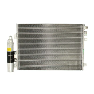 Abbildung von NRF Easy Fit 35771 Klimakondensator mit Trockner, Dichtring 14,4 8,7 Aluminium 510 RENAULT: CLIO 2, DACIA: Sandero I