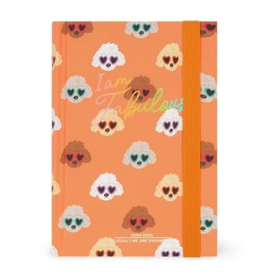 Abbildung von Legami Tageskalender 2024 2025, Blumenmuster, 16 Monate, Small, Tagebuch von September bis Dezember Verschluss mit Gummiband, FSC zertifiziertes Papier, Monatsplaner, 9,5 x 13,5 cm, Daisy