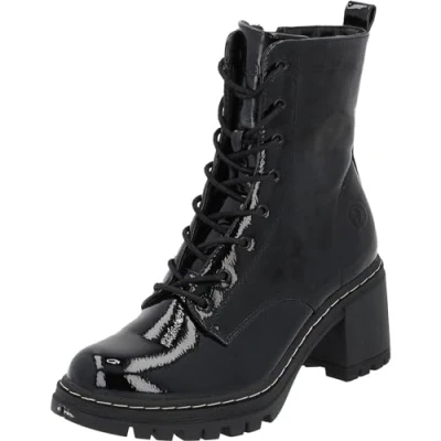 Abbildung von Palado Kefalonia Plateaustiefelette, Damen, Größe: 37, Black lack Schuhe