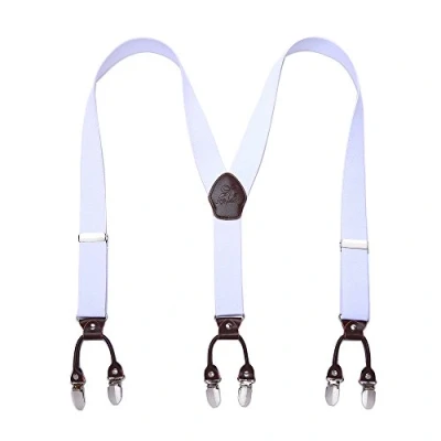 Abbildung von KANGDAI Herren Hosenträger 6 Clips Heavy Duty Men Braces Y Zurück 20 Farben Durable Elastic Verstellbare Starke Metall