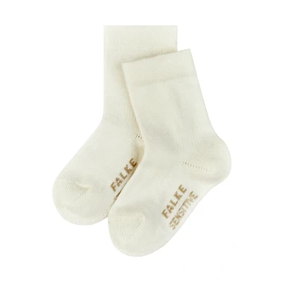 Abbildung von Falke BABY Sensitive SOFT TOP Socken für Kinder, Größe: 74/80, Off white