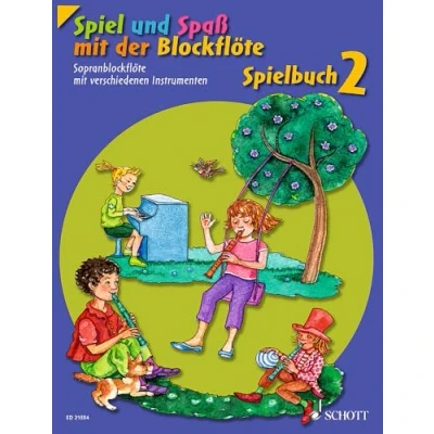 Abbildung von Spiel und Spaß mit der Blockflöte: Neuausgabe, herausgegeben von Gudrun Heyens Gerhard Engel. Band 2. Sopran Blockflöte verschiedenen ... (Spiel Blockflöte, 2)
