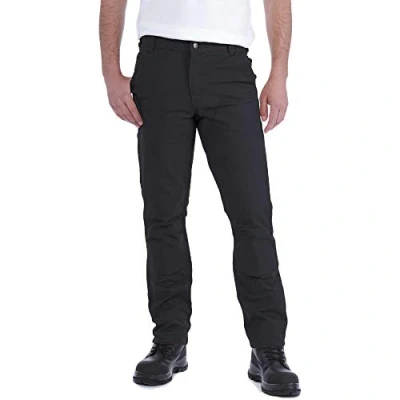 Abbildung von Carhartt Herren Rugged Flex Straight Fit Duck Mit Verstärkter Vorderseite Work Utility Pants, Swharz, 30W / 30L EU