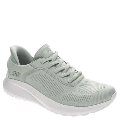 Abbildung von Skechers Damen Bobs Squad Chaos Current Muse Sneaker, graugrün, 37.5 EU