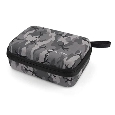 Abbildung von deleyCON Tasche Hardcase für GoPro Actionkamera &amp; Zubehör Robust Strapazierfähig Staubschutz Aufprallschutz Spritzwasserschutz HERO 13 12 11 10 9 Gr. M Camouflage