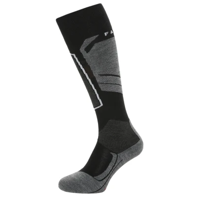 Abbildung von Falke SK4 Advanced Skiing Light Cushioned Kniestrümpfe, Damen, Größe: 35/36, Black mix
