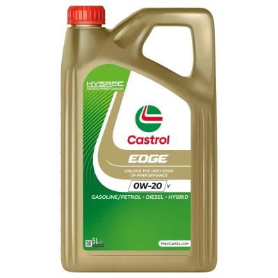 Abbildung von Castrol EDGE V 0W 20 5l Motoröl 15F709 VOLVO: XC60 I, V60 V40 Hatchback