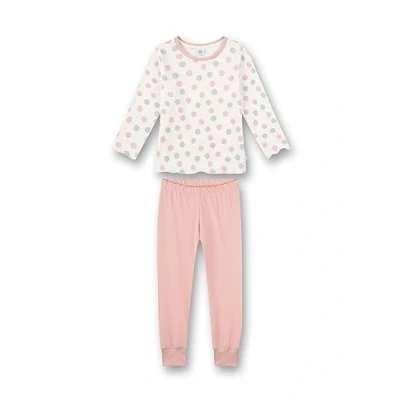 Abbildung von Sanetta MINI LONG Nachtwäsche Set für Kinder, Größe: 140, White pebble