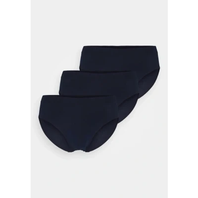 Abbildung von Schiesser 3PACK Slips Supermini Organic Cotton 95/5 Essentials Slip, Herren, Größe: Small, Dunkelblau
