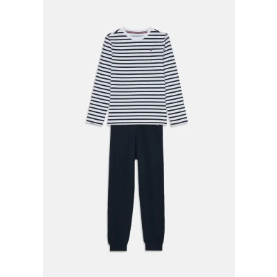 Abbildung von Tommy Hilfiger Cuffed Print Set Nachtwäsche für Kinder, Größe: 164 176, Desert sky