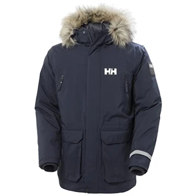 Abbildung von Helly Hansen Men&#039;s Reine Parka Jacket, Navy, XL