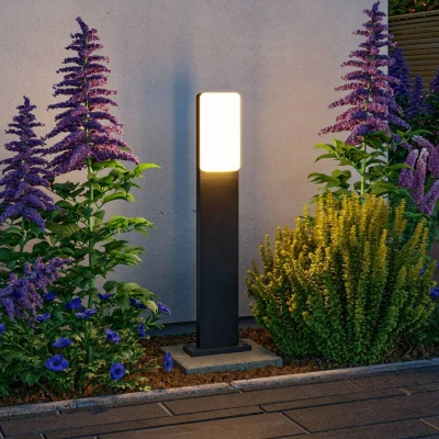 Abbildung von Paulmann LED Pollerleuchte »Bonnie IP44 600mm 3000K 8,5W 560lm 230VAnthrazit Aluminium«, 1 flammig