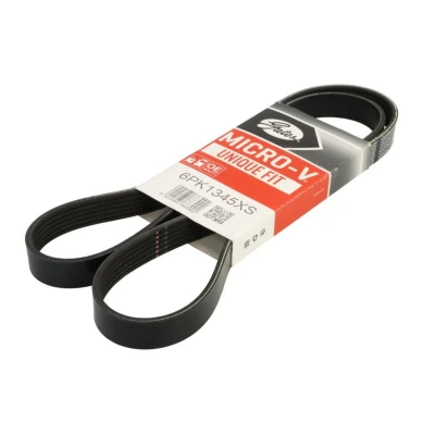 Abbildung von GATES 6PK1345XS Keilrippenriemen 1345 6 Aramide, EPDM (Ethylen Propylen Dien Kautschuk) RoadMax Value Line FIAT: Tipo Estate, 500X, 500L