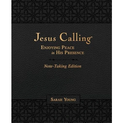 Abbildung von Jesus Calling Note Taking Edition, Leathersoft, Black, with Full Scriptures: Enjoying Peace in His Presence (A 365 Day Devotional and Prayer Journal)