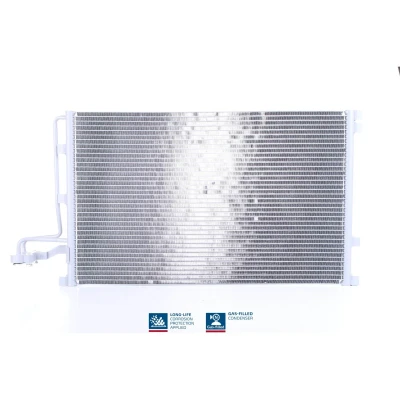 Abbildung von NISSENS 940087 Klimakondensator ohne Trockner Aluminium 634 R 134a VOLVO: V50