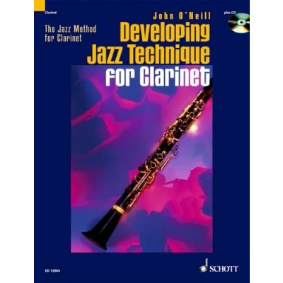 Abbildung von Developing Jazz Technique for Clarinet: Improvisation Stilistik Spezialeffekte. Klarinette. (Jazz Method Clarinet, 2, Band 2)