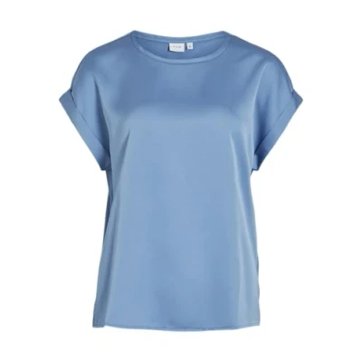 Abbildung von VILA Viellette Bluse, Damen, Größe: 36, Blau