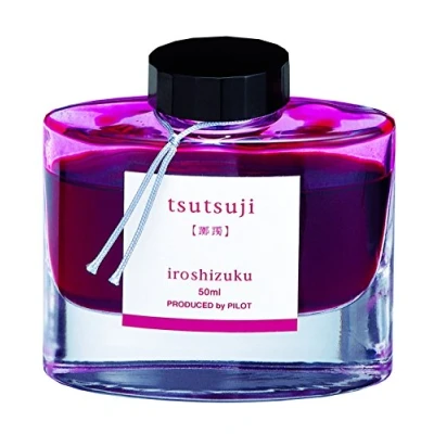 Abbildung von Pilot Iroshizuku Fountain Pen Ink 50 ml Flasche Tsutsuji Azalea (Magenta) (Japan Import)