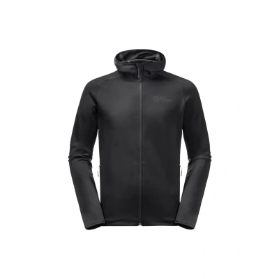 Abbildung von Jack Wolfskin Baiselberg Hooded FZ Sweatjacke, Herren, Größe: XL, Black