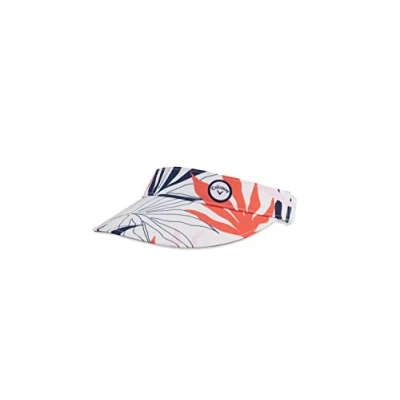 Abbildung von Callaway Damen Golf See The Break Hat 2024 Visier, Rosa Exotisch, Einheitsgröße EU