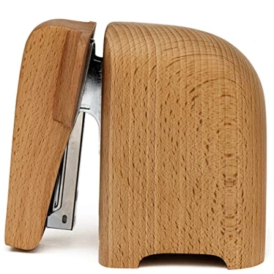 Abbildung von Suck UK Elephant Stapler Gifts &amp; Desk Accessories for Animal Lovers Unforgettable Office Stationery Wooden Ornament Practical Decorative Home Large