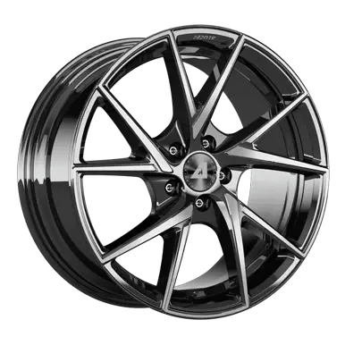 Abbildung von ALUTEC 5 loch 19Zoll 114.3mm Alufelge ADX.01 Matt Schwarz frontpoliert ADX1 85940B83 1 Felge 8.5Zoll 40mm 70.10mm