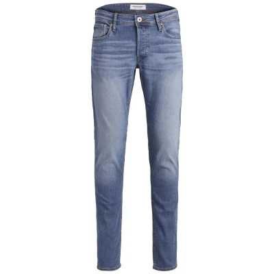 Abbildung von Jack &amp; Jones Jeans Slim Fit, Herren, Größe: 40x32, Blue denim