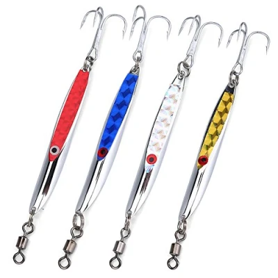 Abbildung von koeder makrele,Angeln Spoons Sinkende Metallköder Metall Angelköder Ködelrute Sinking Löffel Pailletten Köder Bass Harter Jig Lure Künstliche Haken Lockt Angelgerät Köder(21