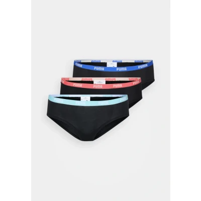 Abbildung von Puma Hipster 3 PACK Slip, Damen, Größe: XL, Black combo
