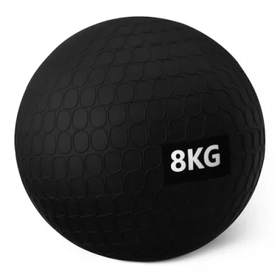 Abbildung von Amazon Basics Slam Medizinball für Übungen, 8 kg, Schwarz