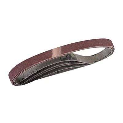 Abbildung von Silverline 524993 Schleifbänder, 10 x 330 mm, 5er Pckg. 120er Körnung