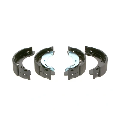 Abbildung von BOSCH 0 986 487 664 Bremsbacken 203,2 38 CITROËN: C3 I Hatchback, C2 PEUGEOT: 1007 Hatchback