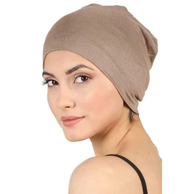 Abbildung von Deresina Headwear Schlafmutze Kopfbedeckung Chemo (Vison)
