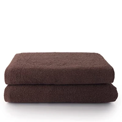 Abbildung von Top Towels Badetücher 2er Set 100% Baumwolle 500 g/m² Maße 70 x 140 cm