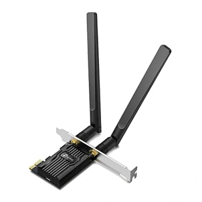 Abbildung von TP Link Archer TX20E AX1800 Wi Fi 6 Bluetooth 5.2 PCIe Adapter, max 1201 Mbit/s 5 GHz und 574 2,4 GHz, WPA3 Verschlüsselungsstandard, MU MIMO, Unterstützt nur Windows 11/10 (64 bit)