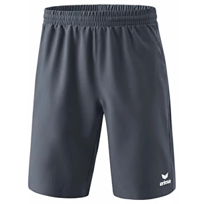 Abbildung von Erima Fussball TEAM kurze Sporthose, Herren, Größe: Small, Grau