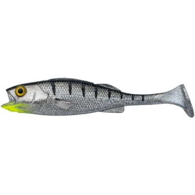 Abbildung von LMAB KØFI Perch Shad 9 cm (KÖFI) Farbe Chrome Tiger