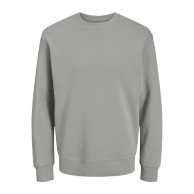 Abbildung von Jack &amp; Jones Estar Basic CREW NECK Sweatshirt, Herren, Größe: Large, Ultimate grey