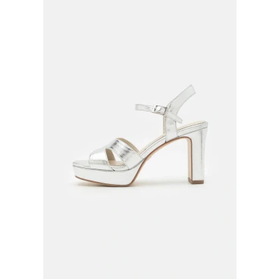 Abbildung von Tamaris Damen Sandalen 1 28349 42 Silberfarben, Groesse:41 EU