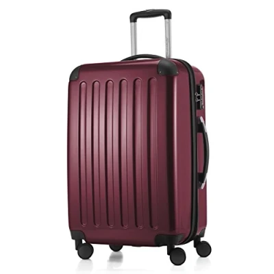 Abbildung von HAUPTSTADTKOFFER Alex Mittelgroßer Hartschalenkoffer, TSA, 4 Rollen, Koffer, Trolley, Rollkoffer, Reisekoffer, Volumenerweiterung, 65 cm, 74 Liter, Burgund