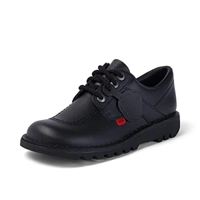 Abbildung von Kickers Kick Lo Core, Damen SchnürHalbschuhe, schwarz / schwarz, 38 EU (5 UK)