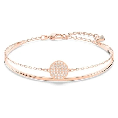 Abbildung von Swarovski Ginger Bangle Armband Rose goldcoloured, Damen, Größe: One Size, gold coloured
