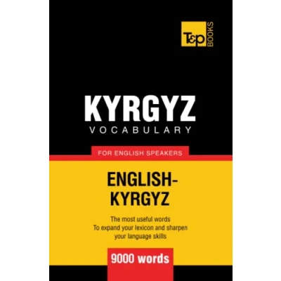 Abbildung von Kyrgyz vocabulary for English speakers 9000 words (American Collection, Band 193)