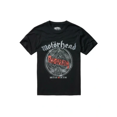 Abbildung von Brandit Herren Motörhead Ace of Spade T Shirt, Black, 3XL
