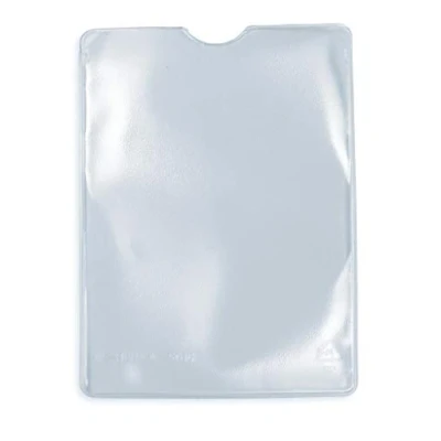 Abbildung von HERMA 5016 Ausweishülle transparent, 25 Stück, Ausweishalter zum Schutz für Dokumente im DIN A7 Format, Plastik Kartenhüllen Schutzhüllen Set, durchsichtig