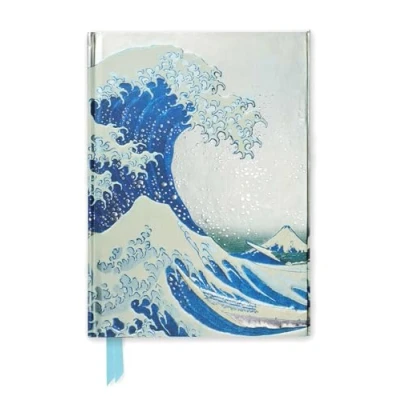 Abbildung von Premium Notizbuch DIN A5: Katsushika Hokusai, Die große Welle: Unser hochwertiges, liniertes Blankbook mit festem, künstlerisch geprägtem Einband und ... A 5 Magnetverschluss, Band 9)