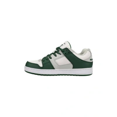 Abbildung von DC Shoes Manteca SE Sneaker low, Größe: 38, Xwsg white grey green Leder